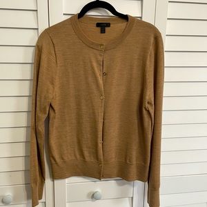 J.Crew wool cardigan size L. Like new.